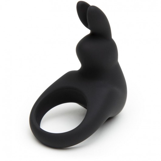 Черное эрекционное виброкольцо Happy Rabbit Rechargeable Rabbit Cock Ring - Happy Rabbit - в Тамбове купить с доставкой