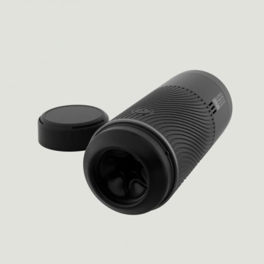 Черный мастурбатор с контролем всасывания Arcwave Pow Stroker - Arcwave - в Тамбове купить с доставкой