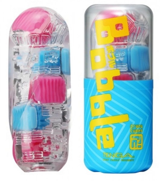 Мастурбатор Tenga Bobble Crazy Cubes - Tenga - в Тамбове купить с доставкой
