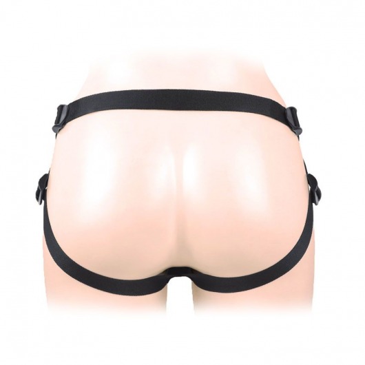 Черные трусики в комплекте с коннектором и насадкой - Notabu - купить с доставкой в Тамбове