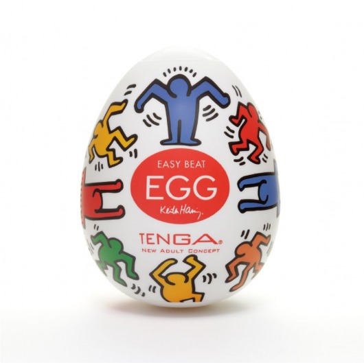 Мастурбатор-яйцо Keith Haring EGG DANCE - Tenga - в Тамбове купить с доставкой