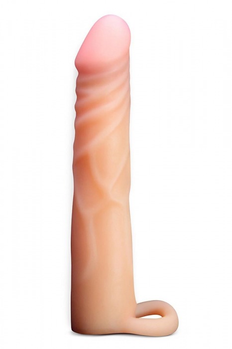 Телесная насадка на пенис Cock Xtender - 17,7 см. - Blush Novelties - в Тамбове купить с доставкой