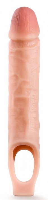 Телесная насадка на пенис 10 Inch Cock Sheath Extender - 25 см. - Blush Novelties - в Тамбове купить с доставкой