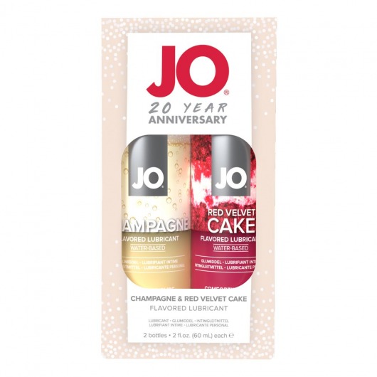 Подарочный набор из 2 лубрикантов Limited Edition 20 Year Anniversary Set - System JO - купить с доставкой в Тамбове