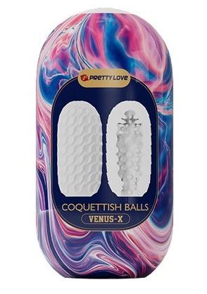 Мастурбатор в форме яйца Coquettish Balls - Baile - в Тамбове купить с доставкой