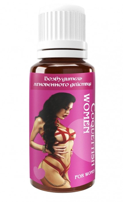 Возбудитель мгновенного действия Coquettish Women - 30 мл. - Миагра - купить с доставкой в Тамбове
