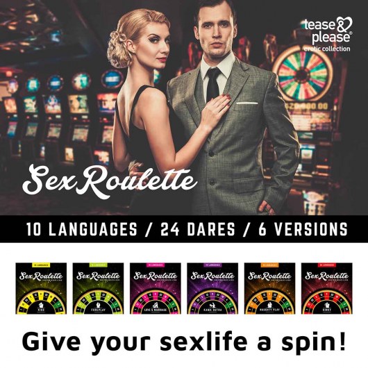 Настольная игра-рулетка Sex Roulette Kamasutra - Tease&Please - купить с доставкой в Тамбове