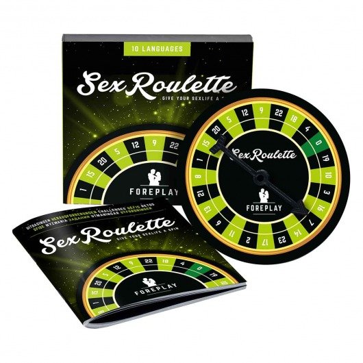 Настольная игра-рулетка Sex Roulette Foreplay - Tease&Please - купить с доставкой в Тамбове