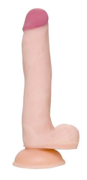 Телесный фаллоимитатор-реалистик Minc - 21 см. - A-toys купить с доставкой в интернет-магазине Orgasmix в Тамбове Телесный фаллоимитатор-реалистик Minc - 21 см. - A-toys