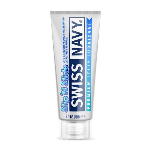 Лубрикант-желе на водной основе Premium Jelly Lubricant - 59 мл. - Swiss navy - купить с доставкой в Тамбове