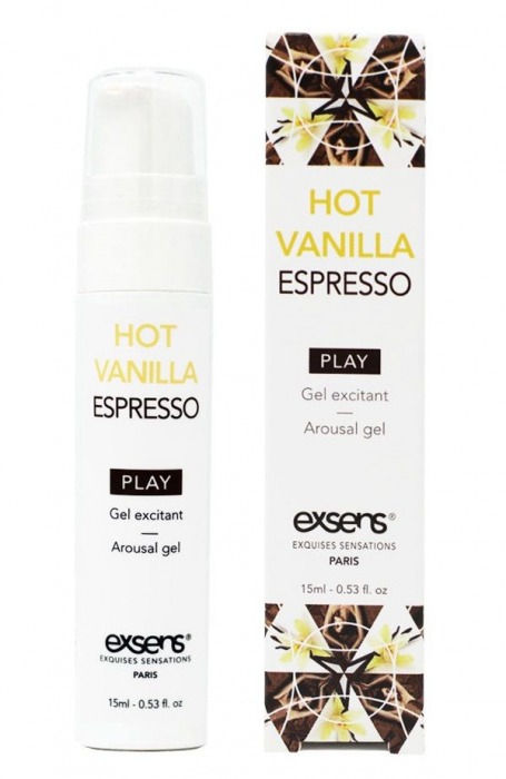 Возбуждающий гель Hot Vanilla Espresso Arousal Gel - 15 мл. - Exsens - купить с доставкой в Тамбове