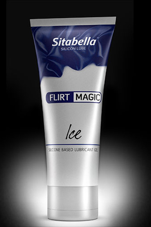Силиконовая гель-смазка FLIRT MAGIC Ice с лёгким пролонгирующим эффектом - 75 мл. - Sitabella - купить с доставкой в Тамбове