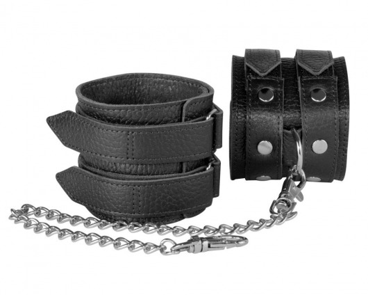 Чёрные кожаные оковы - Sitabella - купить с доставкой в Тамбове