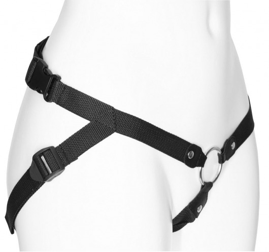 Оригинальный пояс для фиксации насадки кольцом - LOVETOY (А-Полимер) купить в Тамбове с доставкой в Orgasmix.ru Оригинальный пояс для фиксации насадки кольцом - LOVETOY (А-Полимер) - купить с доставкой в Тамбове