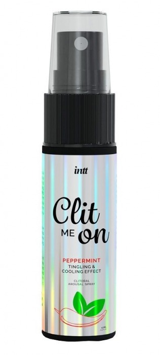 Клиторальный возбуждающий спрей Clit Me On Peppermint - 12 мл. - INTT - купить с доставкой в Тамбове