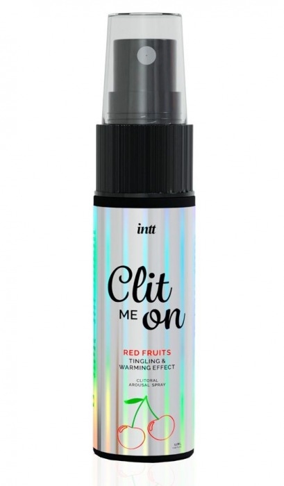 Клиторальный возбуждающий спрей Clit Me On Red Fruits - 12 мл. - INTT - купить с доставкой в Тамбове
