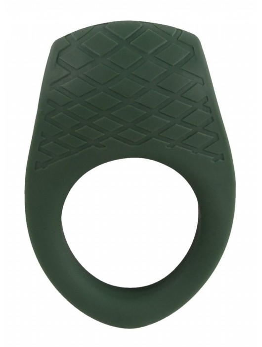 Зеленое эрекционное виброкольцо Luxurious Vibro Cock Ring - Orion - в Тамбове купить с доставкой