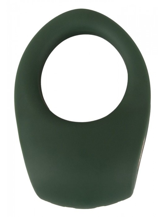 Зеленое эрекционное виброкольцо Luxurious Vibro Cock Ring - Orion - в Тамбове купить с доставкой