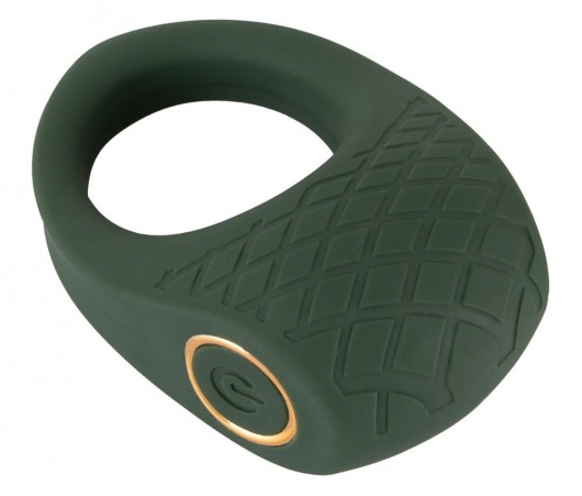 Зеленое эрекционное виброкольцо Luxurious Vibro Cock Ring - Orion - в Тамбове купить с доставкой