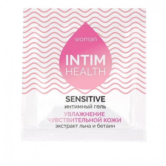 Саше интимного геля на водной основе Intim Health Sensitive - 3 гр. - Биоритм - купить с доставкой в Тамбове