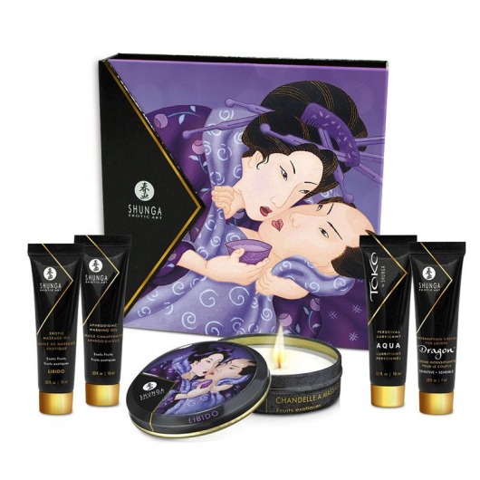 Подарочный набор Geishas secret из 5 предметов - Shunga - купить с доставкой в Тамбове