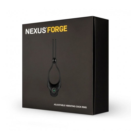 Черное эрекционное лассо с вибрацией Nexus Forge - Nexus Range - в Тамбове купить с доставкой