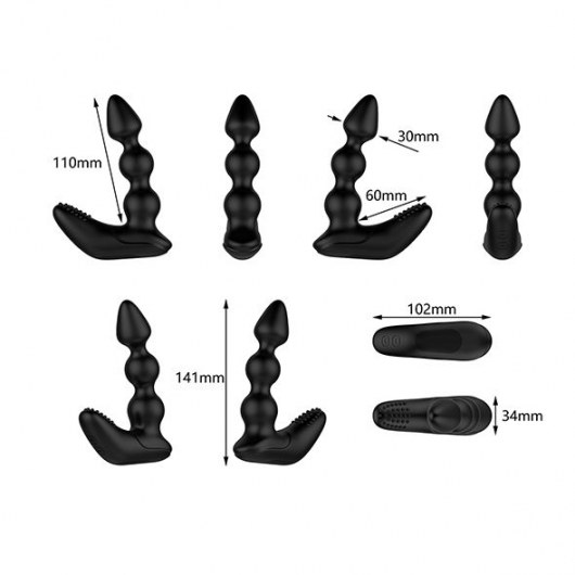 Черный вибростимулятор Nexus Bendz Prostate Edition - 14,1 см. - Nexus Range - в Тамбове купить с доставкой