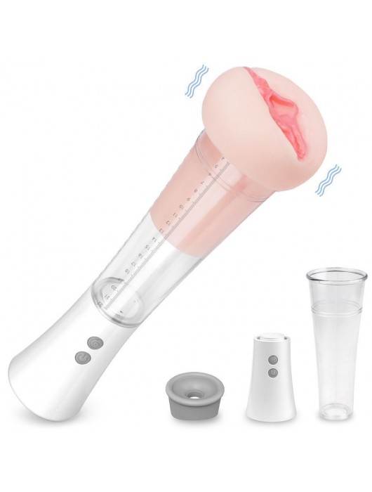 Автоматическая вакуумная помпа с реалистичной мягкой вставкой Max Kit - S-HANDE - в Тамбове купить с доставкой