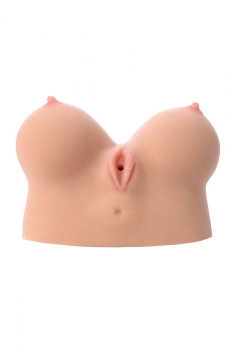 Полуторс Juliana Breast в виде груди с вибровагиной - KOKOS - в Тамбове купить с доставкой