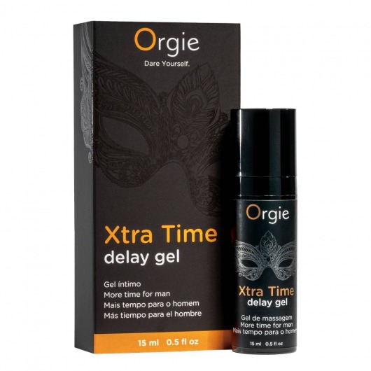 Продлевающий гель Orgie Xtra Time Delay Gel - 15 мл. - ORGIE - купить с доставкой в Тамбове