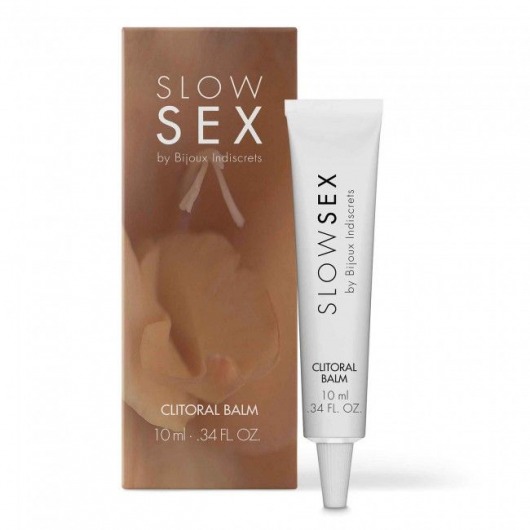 Бальзам для клитора Slow Sex Clitoral Balm - 10 мл. - Bijoux Indiscrets - купить с доставкой в Тамбове