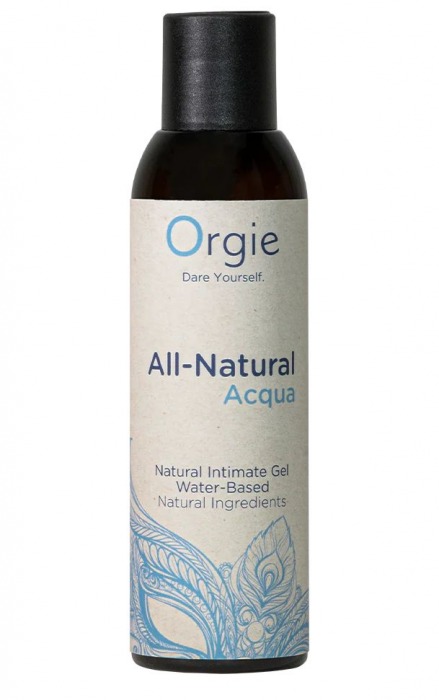 Интимный гель на водной основе Orgie All-Natural Acqua - 150 мл. - ORGIE - купить с доставкой в Тамбове