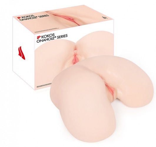 Мастурбатор-полуторс с двойным слоем материала Maria Onahole Real Vagina - KOKOS - в Тамбове купить с доставкой