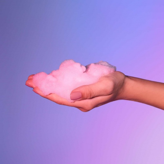 Массажная хрустящая пенка Tickle My Body Cotton Candy с ароматом сладкой ваты - 150 мл. - Love to Love - купить с доставкой в Тамбове