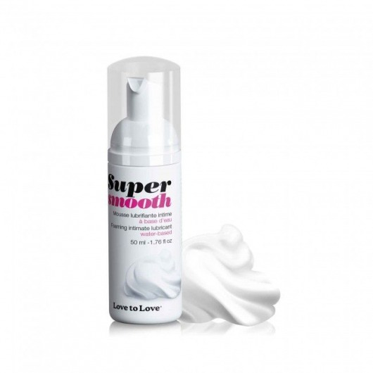 Лубрикант нежнейшая пенка Super Smooth Foaming Intime Lubricant - 50 мл. - Love to Love - купить с доставкой в Тамбове