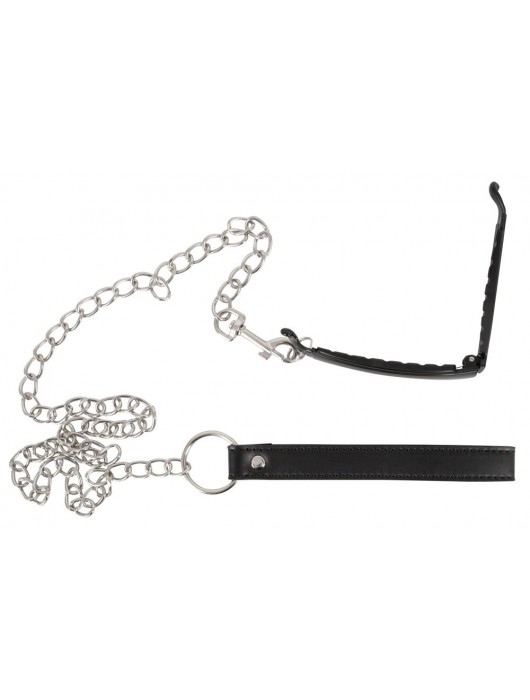 Зажим для половых губ с поводком Pussy Clamp With A Leash - Orion - купить с доставкой в Тамбове