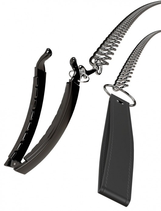 Зажим для половых губ с поводком Pussy Clamp With A Leash - Orion - купить с доставкой в Тамбове