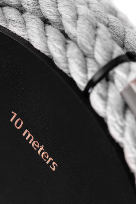 Белая веревка для шибари на катушке - 10 м. - Pecado - купить с доставкой в Тамбове