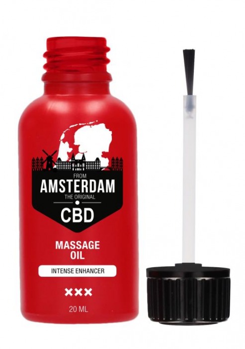 Стимулирующее масло Intense CBD from Amsterdam - 20 мл. - Shots Media BV - купить с доставкой в Тамбове