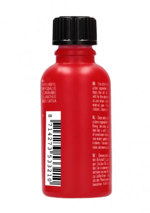 Стимулирующее масло Intense CBD from Amsterdam - 20 мл. - Shots Media BV - купить с доставкой в Тамбове