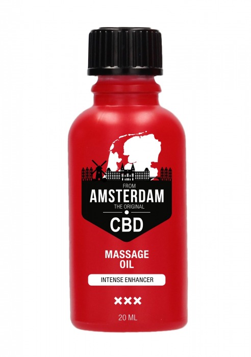 Стимулирующее масло Intense CBD from Amsterdam - 20 мл. - Shots Media BV - купить с доставкой в Тамбове