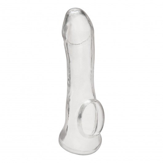Прозрачная насадка на пенис Transparent Penis Enhancing Sleeve Extension - 15,9 см. - BlueLine - в Тамбове купить с доставкой