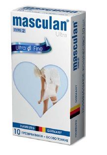 Ультратонкие презервативы Masculan Ultra Fine с обильной смазкой - 10 шт. - Masculan - купить с доставкой в Тамбове