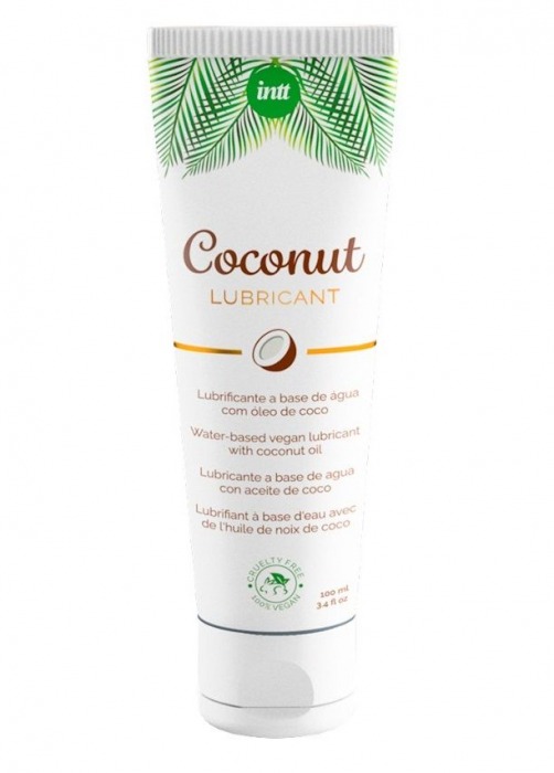 Веганская смазка на водной основе Coconut Lubricant - 100 мл. - INTT - купить с доставкой в Тамбове