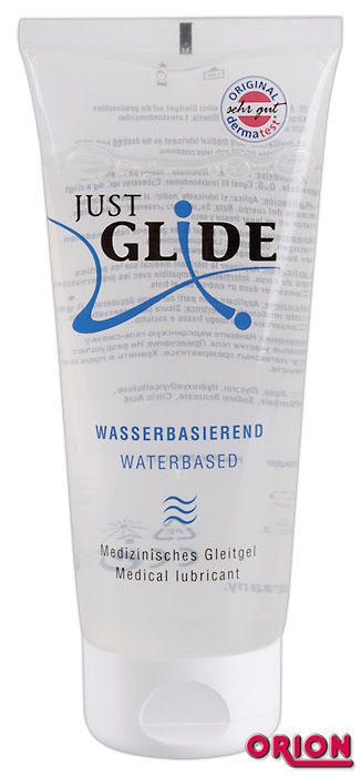 Вагинальная смазка на водной основе JUSTGLIDE - 200 мл. - Orion - купить с доставкой в Тамбове