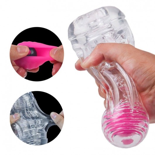 Прозрачный вибромастурбатор Space Capsule-RСT - S-HANDE - в Тамбове купить с доставкой