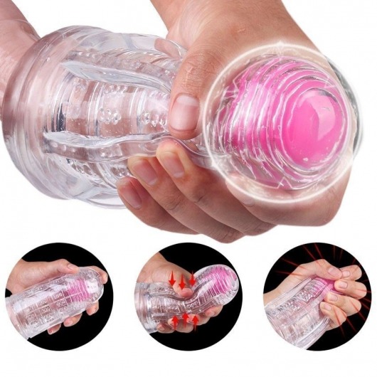 Прозрачный вибромастурбатор Space Capsule-RСT - S-HANDE - в Тамбове купить с доставкой