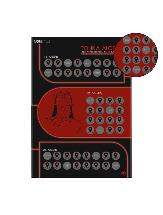 Плакат для двоих  Точка любви  со скретч-слоем - Сима-Ленд - купить с доставкой в Тамбове