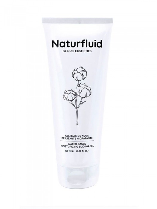 Экстраскользкий лубрикант на водной основе Nuei Naturfluid - 200 мл. - Nuei cosmetics - купить с доставкой в Тамбове