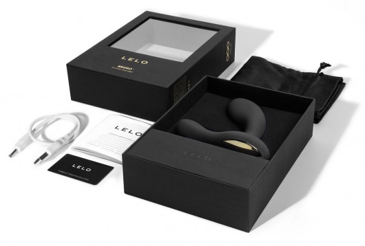 Чёрный перезаряжаемый стимулятор простаты Bruno Black - Lelo - в Тамбове купить с доставкой